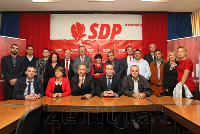 FOTO: KO SDP predstavio kandidate za lokalne izbore