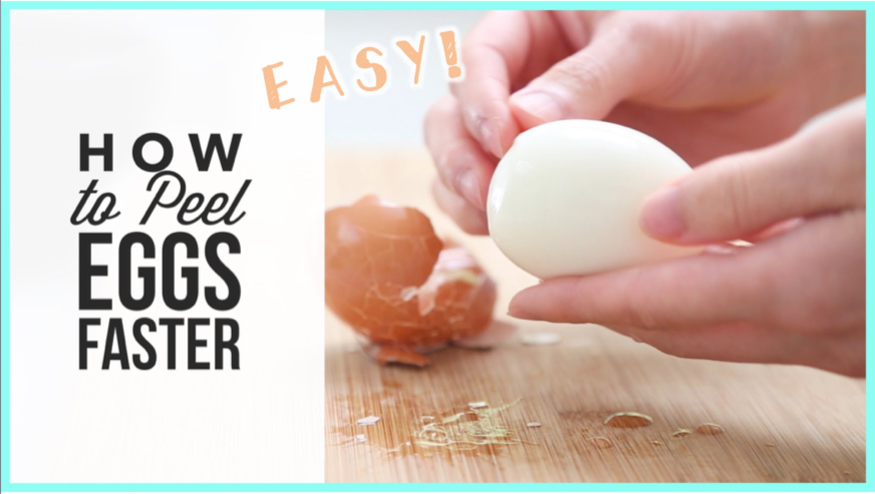 VIDEO: Pogledajte kako da brzo i lako ogulite kuhano jaje