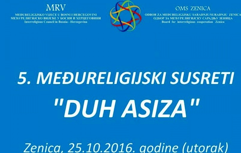 U utorak Međureligijska manifestacija “Duh Asiza” u Zenici