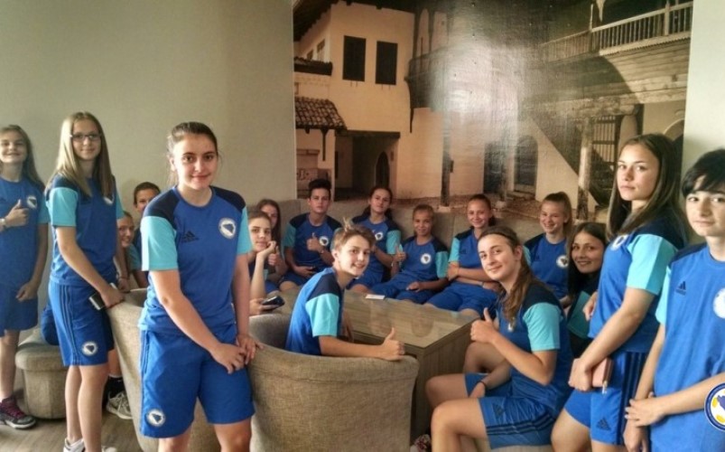 Okupila se ženska „U-15“ reprezentacija BiH