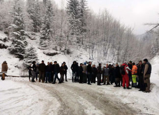 Protest Željezno Polje