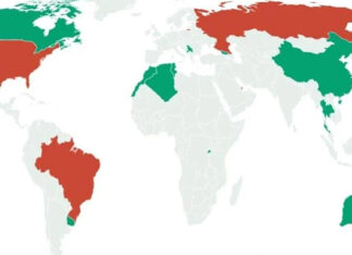 Karta Zemalja Koronavirus