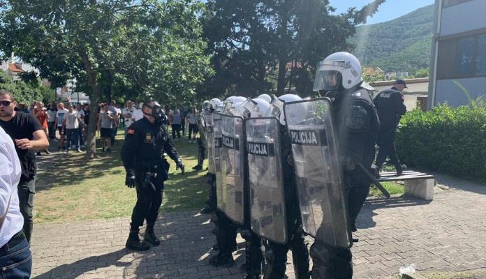 Policija Budva Protesti