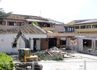 Hotel Herceg Bosna Rušenje