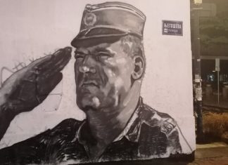 Mural Beograd Mladić