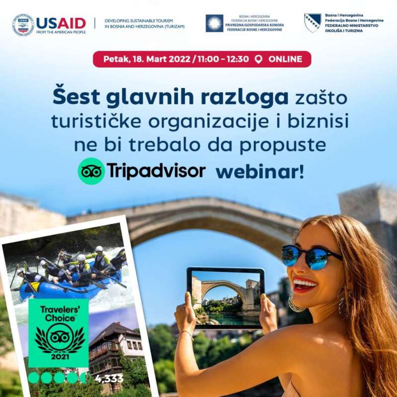 TripAdvisor Webinar Privredna Komora FBiH