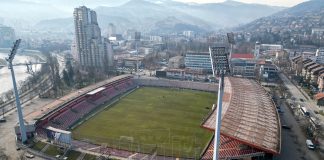 Stadion Bilino polje, Čelik