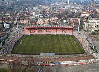 Stadion Bilino polje, Čelik