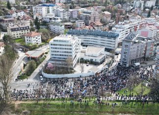 Protesti Ispred Zgrade OHR A U Sarajevu 31 Mart