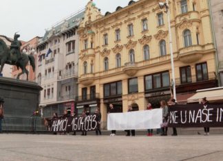 Protest U Zagrebu