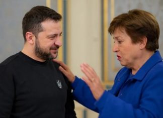 Zelensk I Kristalina Georgieva