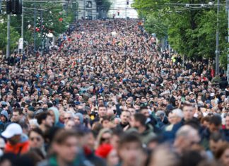 Protesti U Beogradu