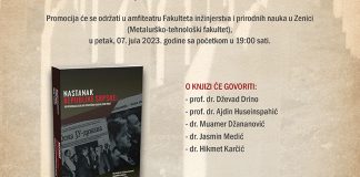 Promocija Knjige NASTANAK REPUBLIKE SRPSKE Zenica