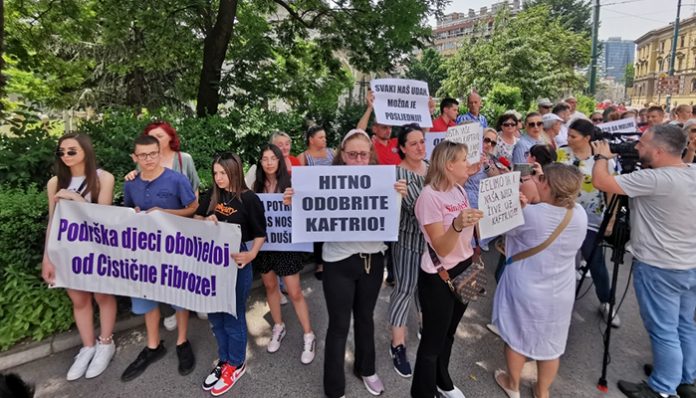 Protest Teško Oboljelih Pacijenata