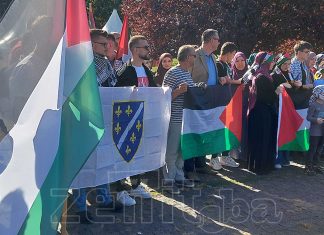 Zeničani Pružili Podršku Palestinskom Narodu Foto