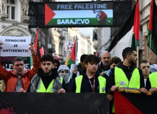 Sarajevo Skup Podrške Za Palestinu