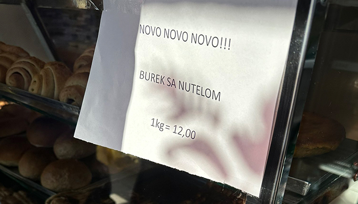 Burek Sa Nutellom Tuzla