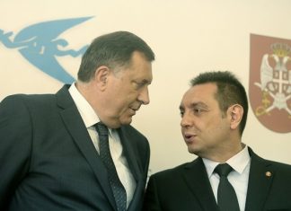 Milorad Dodik I Aleksandar Vulin