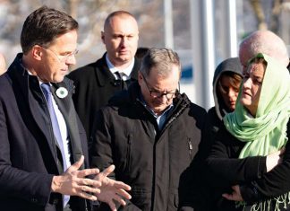 Mark Rutte U Srebrenici