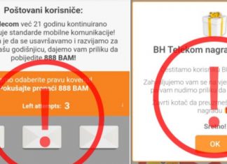 BH TELECOM Upozorenje Za Korisnike