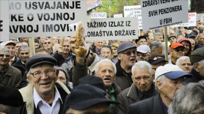 Protest Penzionera