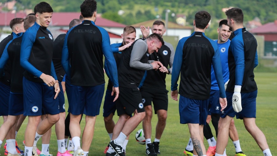 Reprezentacija BiH Trening