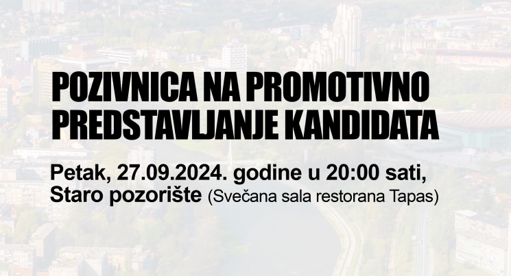 Pozivnica Za Promotivni Skup