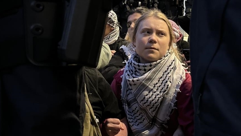 Privedena Greta Thunberg Palestina