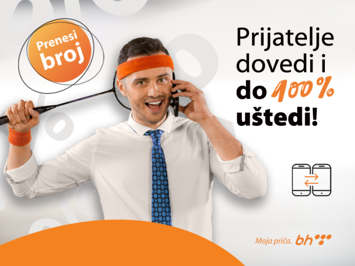 BH Telecom Prijatelje Dovedi I Do 100% Uštedi