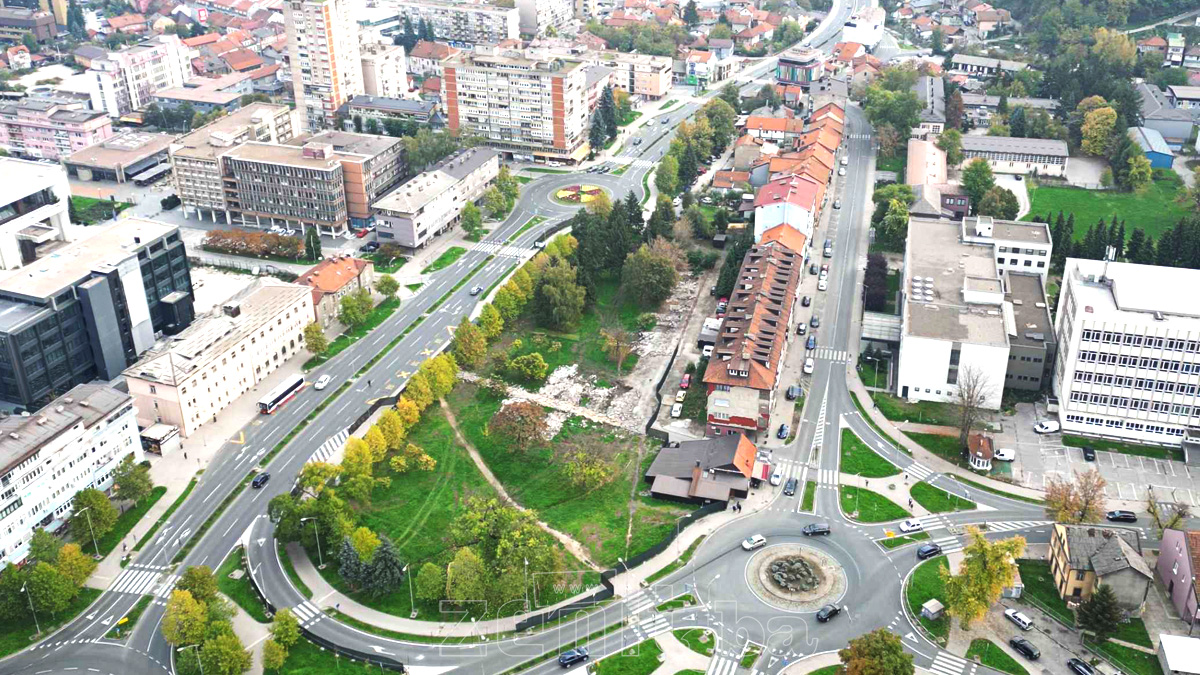 Trg rudara u Zenici (Foto: Zenit.ba)