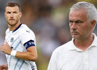 Dzeko Mourinho