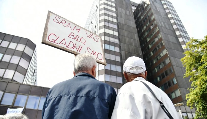 Protest Penzionera