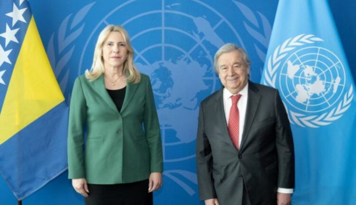 Antonio Guterres I Željka Cvijanović