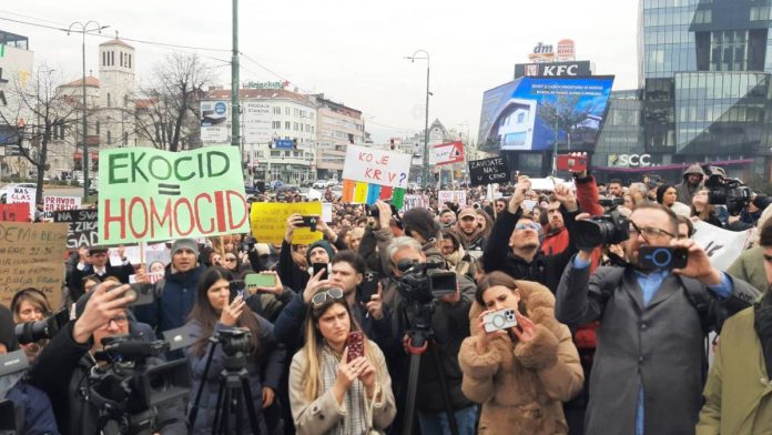 Protesti Sarajevo