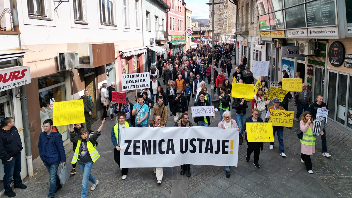 Zenica Ustaje, Protesti